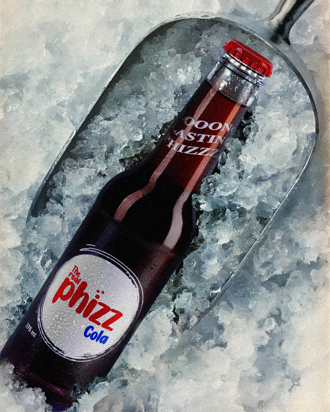 The Real Phizz - Cola Glass 275ml (12 Count)