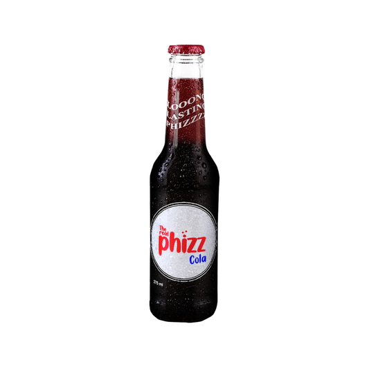 The Real Phizz - Cola Glass 275ml (12 Count)