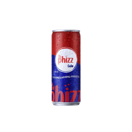 The Real Phizz - Cola Can 250ml (24 Count)