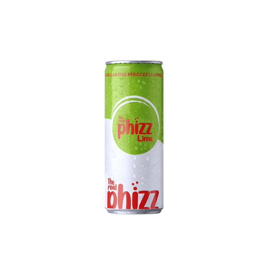 The Real Phizz - Lime Can 300ml (24 Count)